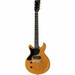Elektrische gitaar review Harley Benton DC-Junior LH TV Yellow