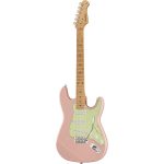 Elektrische gitaar review Harley Benton ST-62CC MN Shell Pink