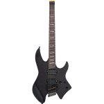 Elektrische gitaar review Larry Carlton X6 Headless 6 Trans Black