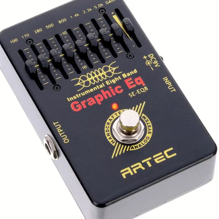 Artec SE-EQ8 Graphic EQ Test: Bouwkwaliteit en prestaties review