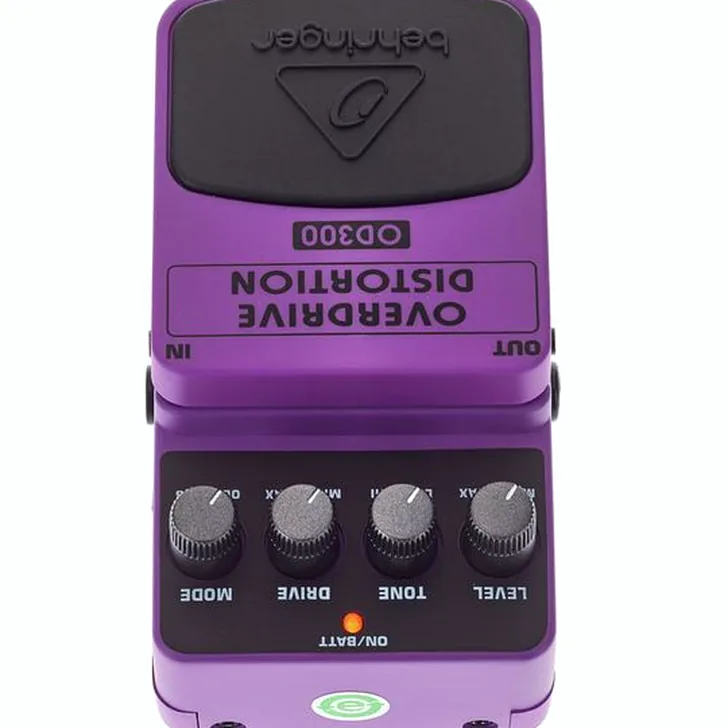 Behringer OD300 Overdrive Distortion Gitaarpedaal Review: Onze bevindingen