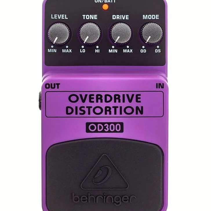 Behringer OD300 Overdrive Distortion Gitaarpedaal Review: Onze bevindingen