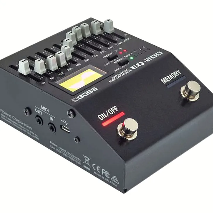 Boss EQ-200 Graphic Eq Test: Onze ongezouten mening over dit effect