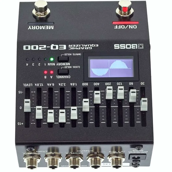 Boss EQ-200 Graphic Eq Test: Onze ongezouten mening over dit effect