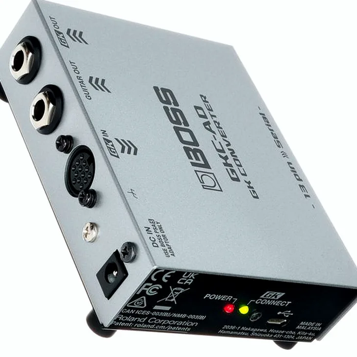 Boss GKC-AD GK Converter Review: Perfect voor live en studio