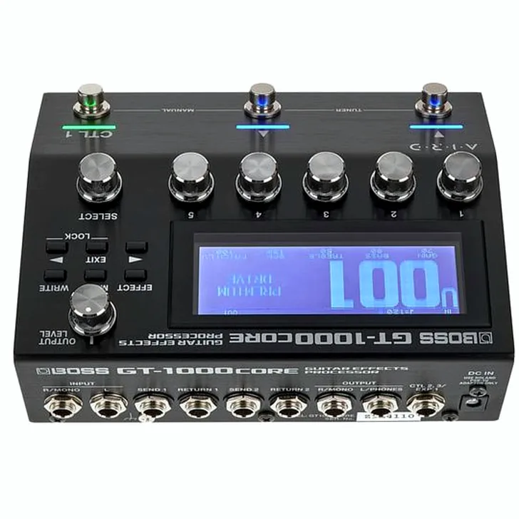 Boss GT-1000CORE Test: Bouwkwaliteit en prestaties review