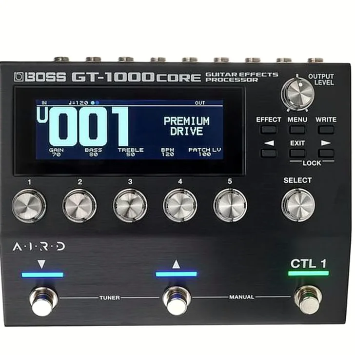 Boss GT-1000CORE Test: Bouwkwaliteit en prestaties review