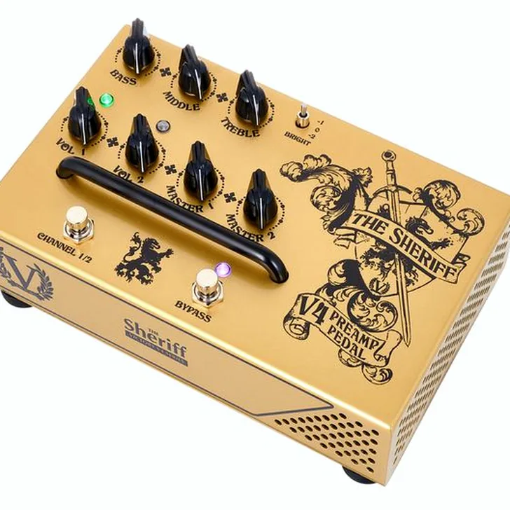Complete Victory Amplifiers V4 The Sheriff Preamp Review (Nederlandse gids)