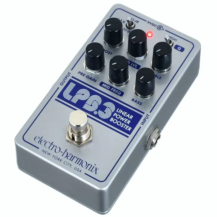 Electro Harmonix LPB-3 Boost & EQ Specificaties, Test & Review