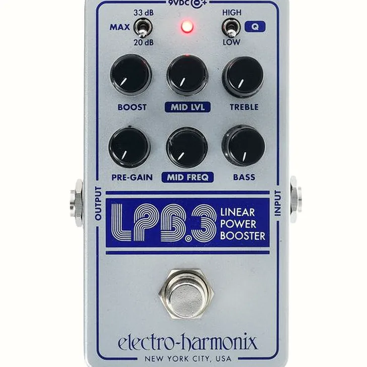 Electro Harmonix LPB-3 Boost & EQ Specificaties, Test & Review