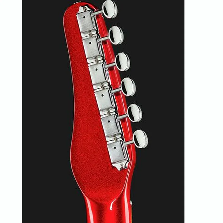 Elektrische gitaar review Danelectro 56 Vintage Baritone Red Metal