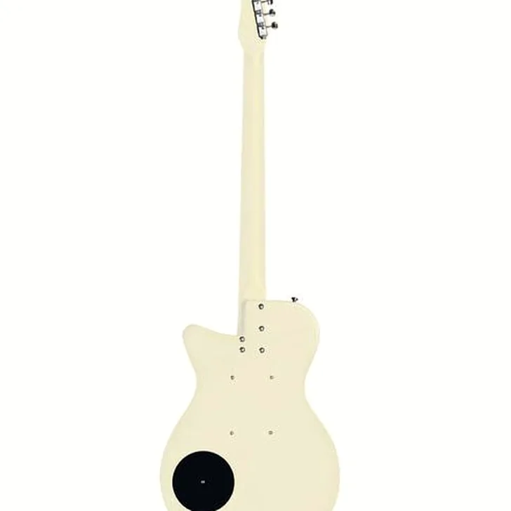 Elektrische gitaar review Danelectro 56 Vintage Baritone White