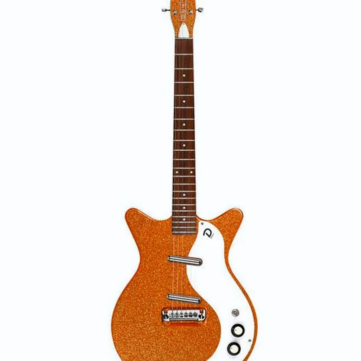 Elektrische gitaar review Danelectro 59M NOS+ Orange Metalflake