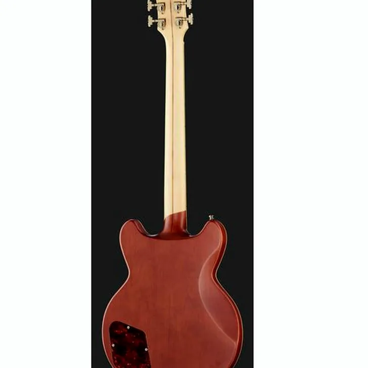 Elektrische gitaar review DAngelico Deluxe Brighton Matte Walnut