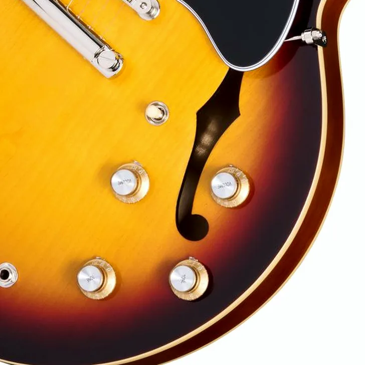 Elektrische gitaar review Epiphone 1962 ES-335 Reissue Vintage Bu