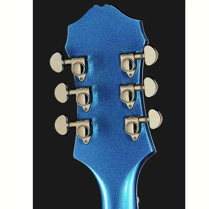 Elektrische gitaar review Epiphone Emperor Swingster Delta Blue