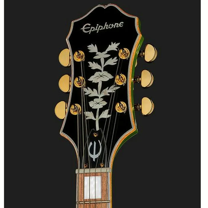 Elektrische gitaar review Epiphone Emperor Swingster Forest Green