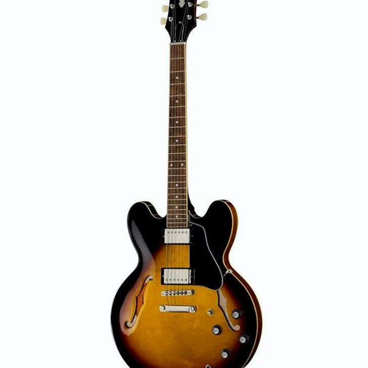 Elektrische gitaar review Epiphone ES-335 Vintage Sunburst