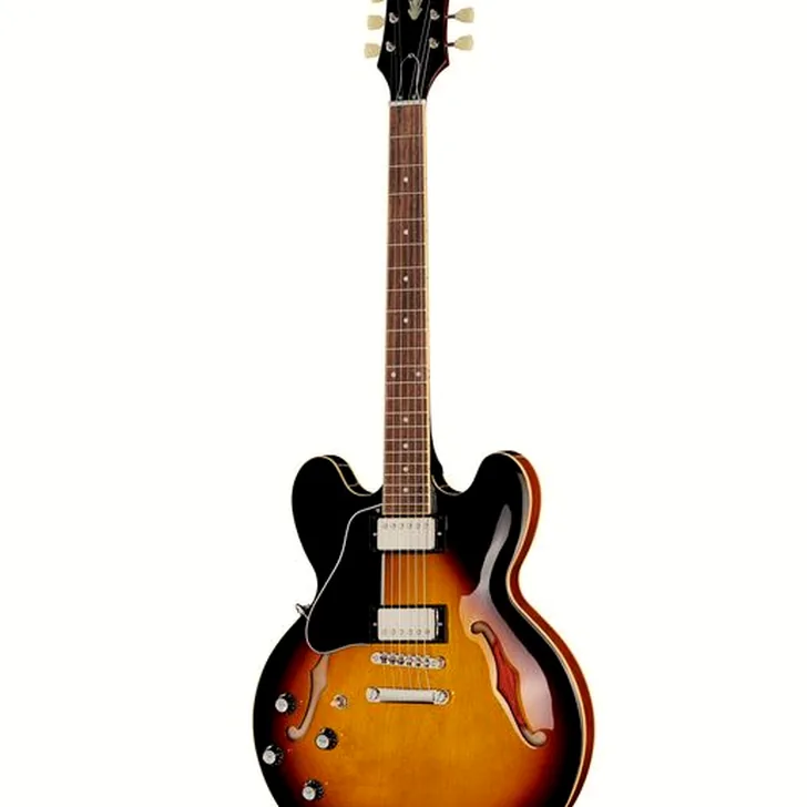 Elektrische gitaar review Epiphone ES-335 Vintage Sunburst LH
