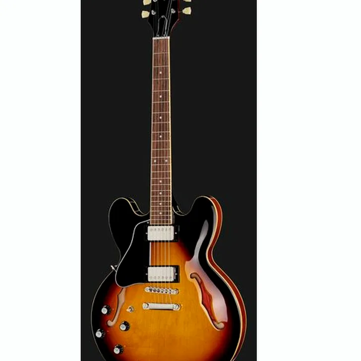 Elektrische gitaar review Epiphone ES-335 Vintage Sunburst LH