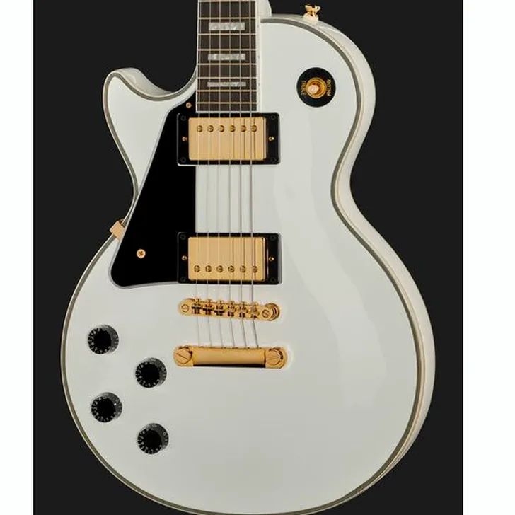Elektrische gitaar review Epiphone Les Paul Custom AW LH