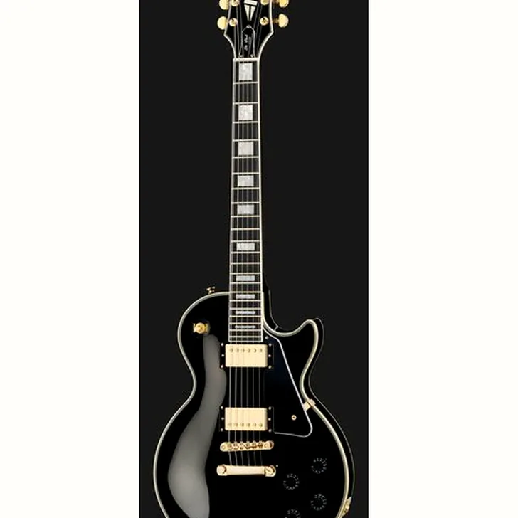 Elektrische gitaar review Epiphone Les Paul Custom Ebony