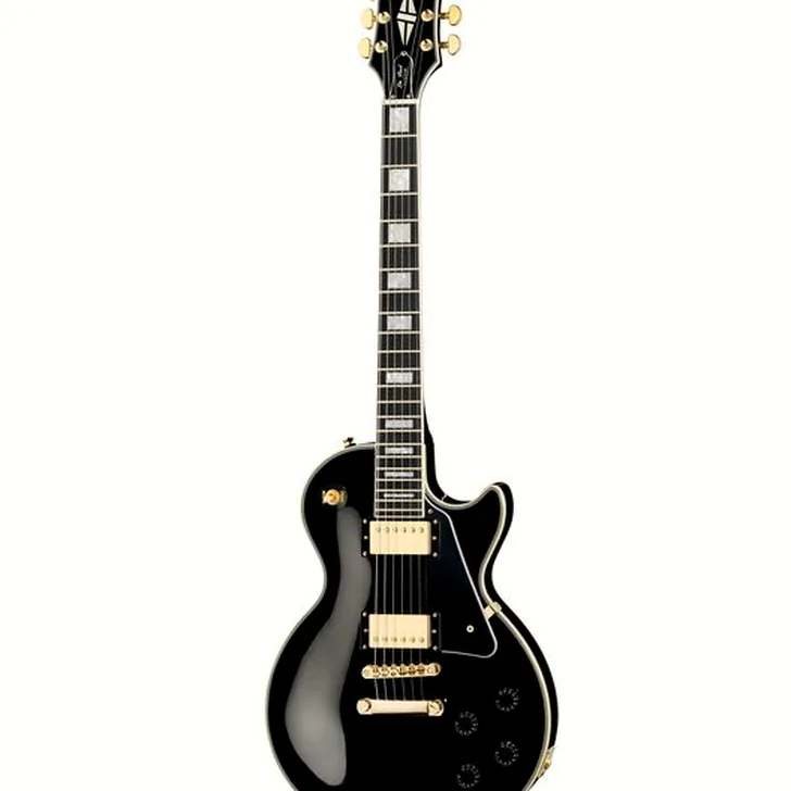 Elektrische gitaar review Epiphone Les Paul Custom Ebony