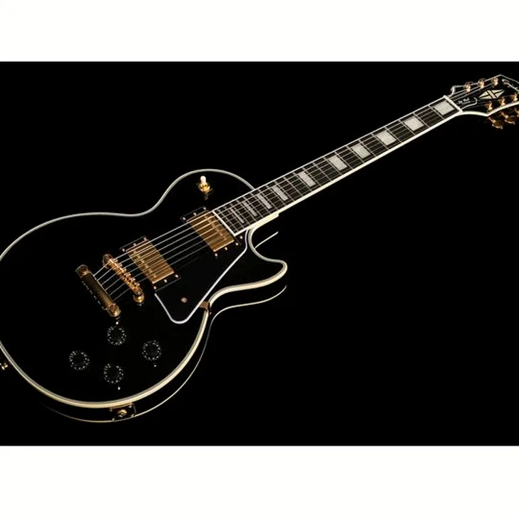 Elektrische gitaar review Epiphone Les Paul Custom Ebony