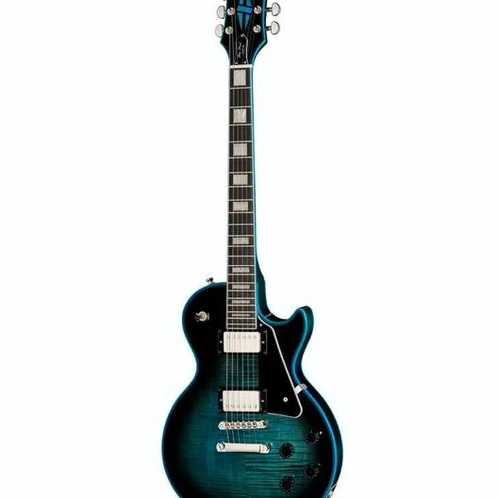 Elektrische gitaar review Epiphone Les Paul Custom Widow IB