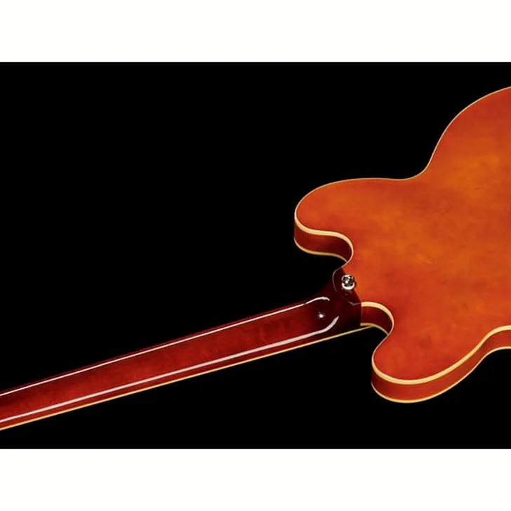 Elektrische gitaar review Epiphone Riviera Royal Tan