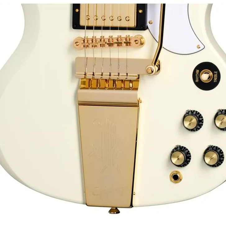 Elektrische gitaar review Epiphone SG 1963 Custom Maestro CW VOS