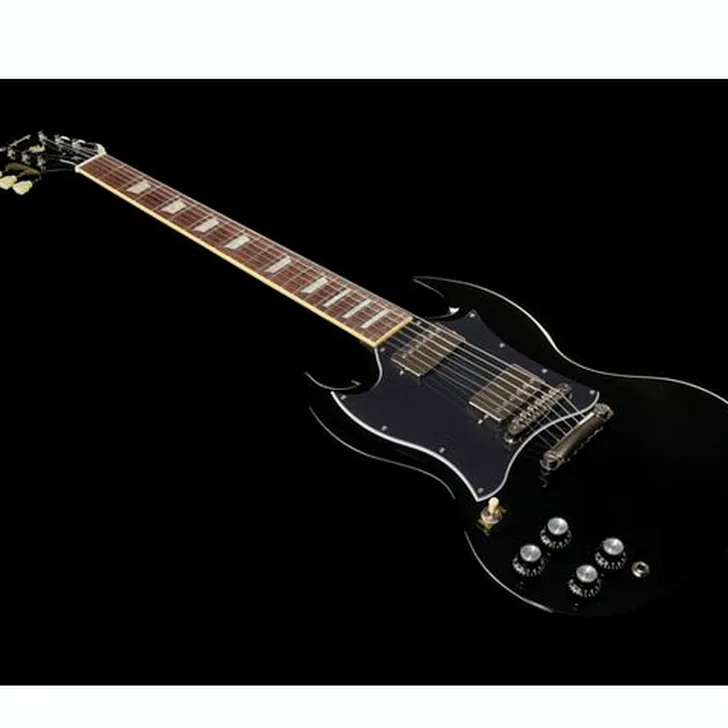 Elektrische gitaar review Epiphone SG Standard Ebony LH