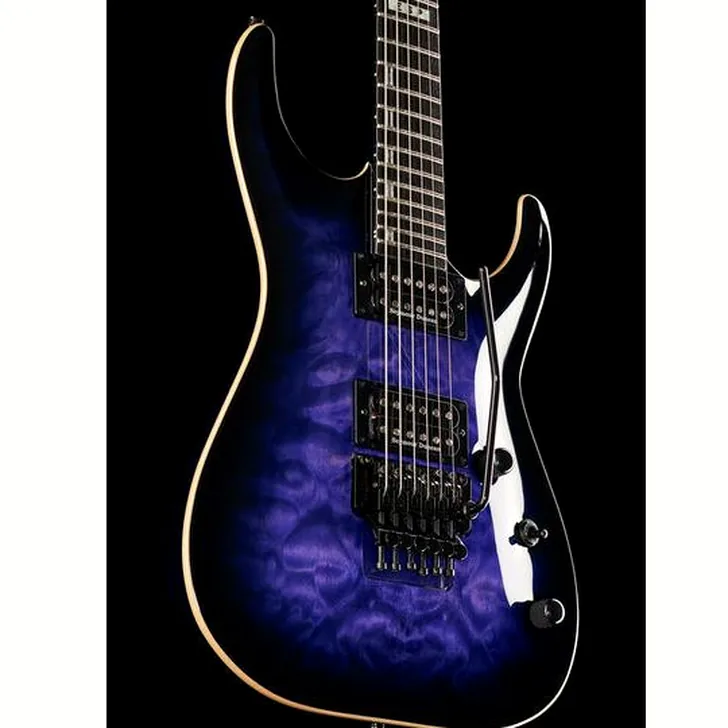 Elektrische gitaar review ESP E-II Horizon QM FR RDB