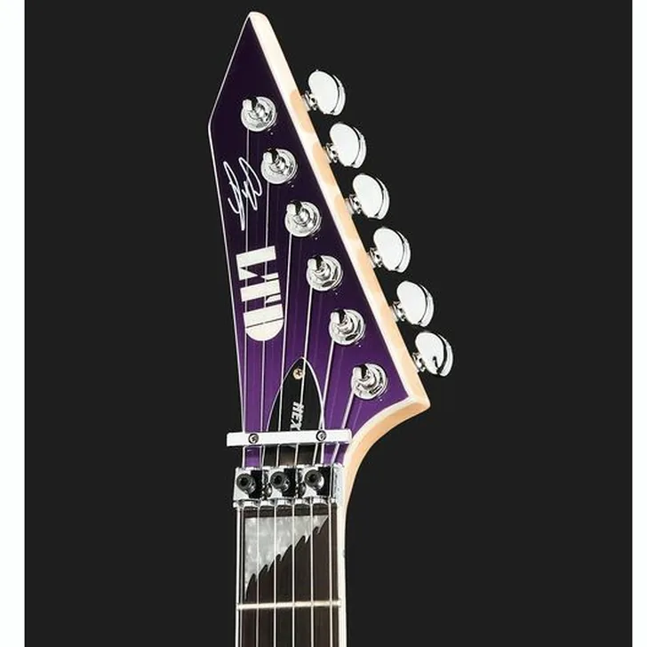 Elektrische gitaar review ESP LTD Alexi Hexed Sawtooth LH
