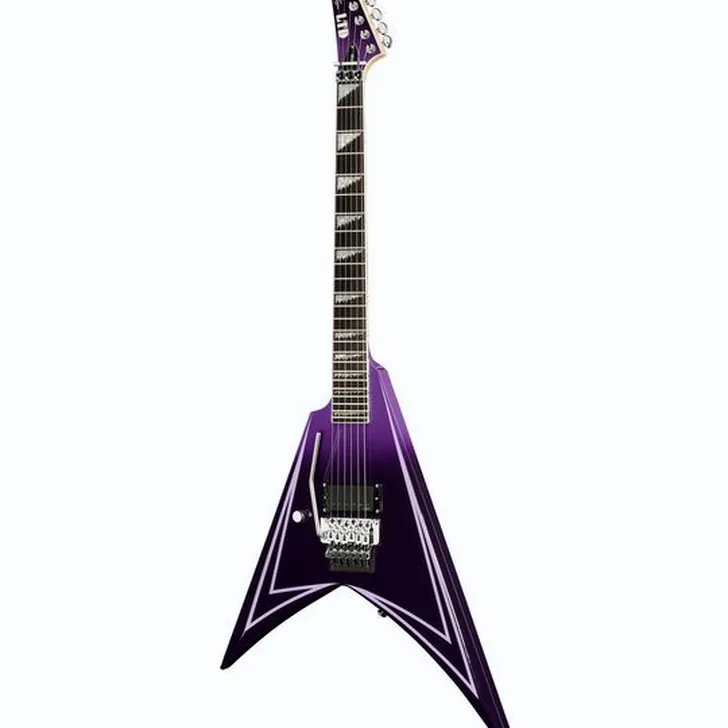 Elektrische gitaar review ESP LTD Alexi Hexed Sawtooth LH