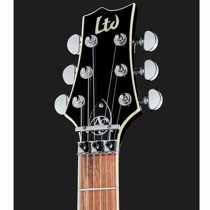 Elektrische gitaar review ESP LTD AS 1FRFM BLKAQSB