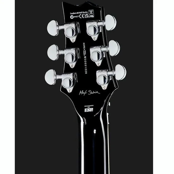 Elektrische gitaar review ESP LTD AS 1FRFM BLKAQSB