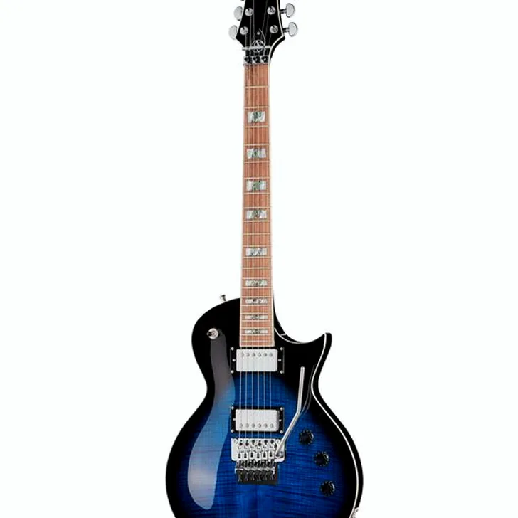 Elektrische gitaar review ESP LTD AS 1FRFM BLKAQSB