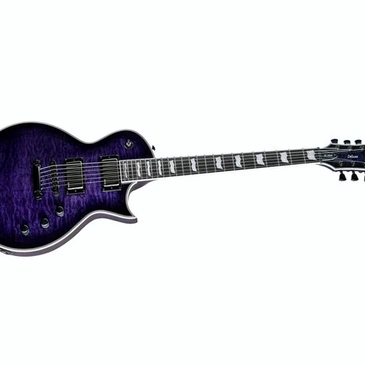 Elektrische gitaar review ESP LTD EC-1000 QM STPSB