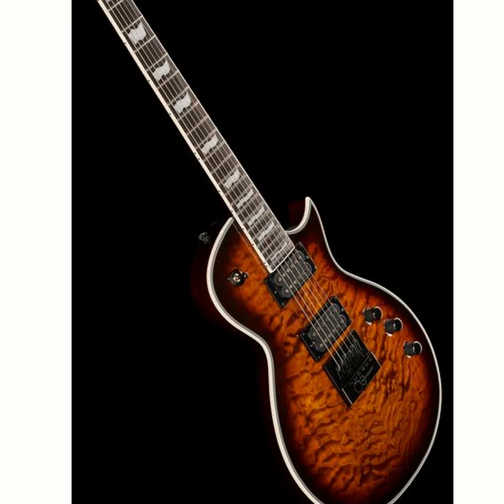 Elektrische gitaar review ESP LTD EC-1000ET QM DBSB