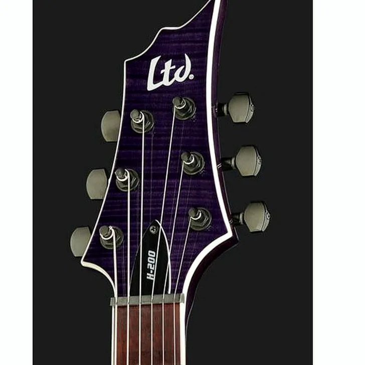 Elektrische gitaar review ESP LTD H-200FM See Thru Purple