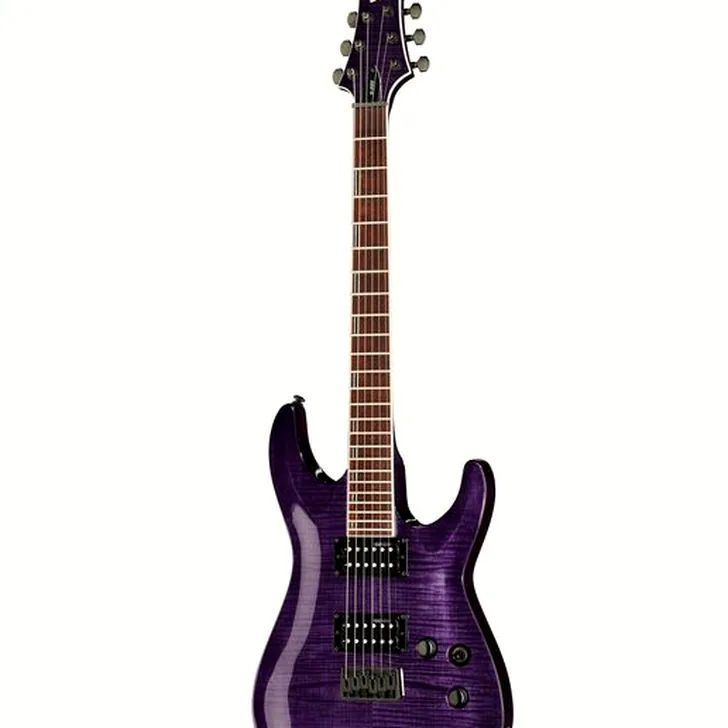 Elektrische gitaar review ESP LTD H-200FM See Thru Purple