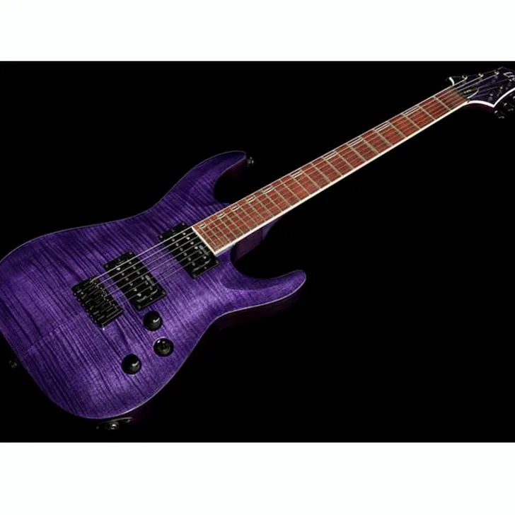 Elektrische gitaar review ESP LTD H-200FM See Thru Purple