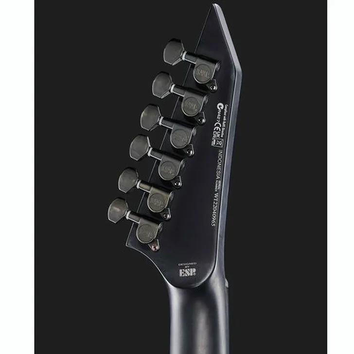 Elektrische gitaar review ESP LTD M-201HT Black Satin
