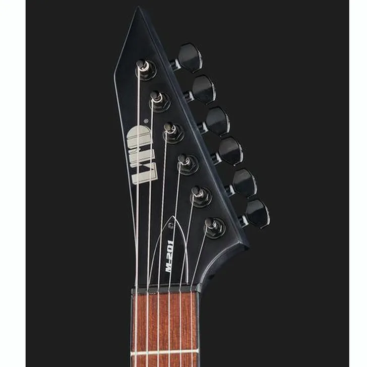 Elektrische gitaar review ESP LTD M-201HT Black Satin