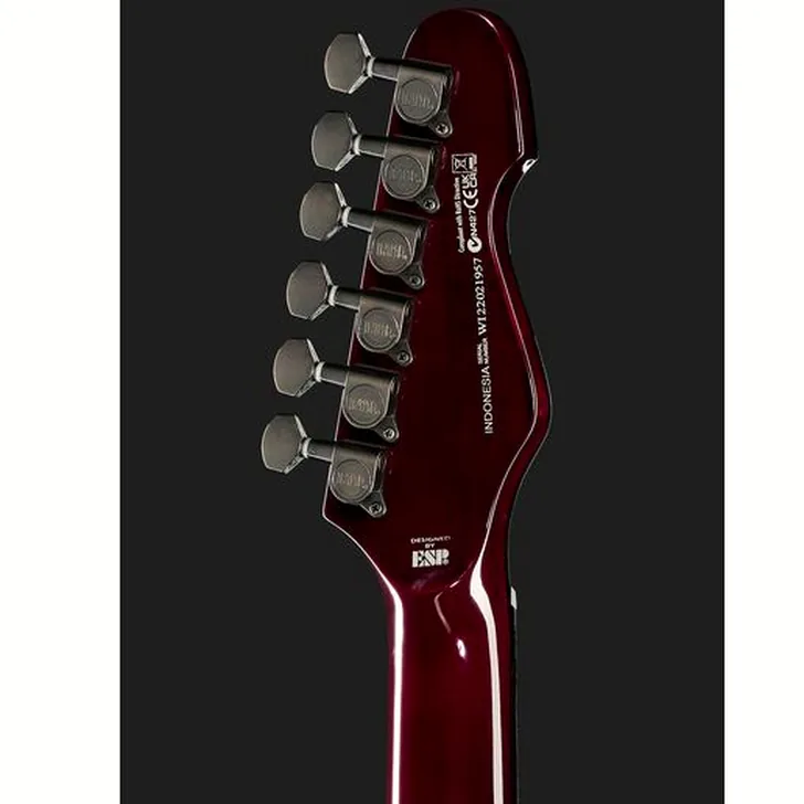 Elektrische gitaar review ESP LTD TE-200 Maple STBC LH