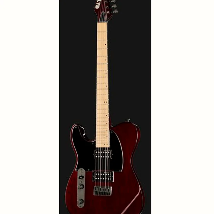 Elektrische gitaar review ESP LTD TE-200 Maple STBC LH