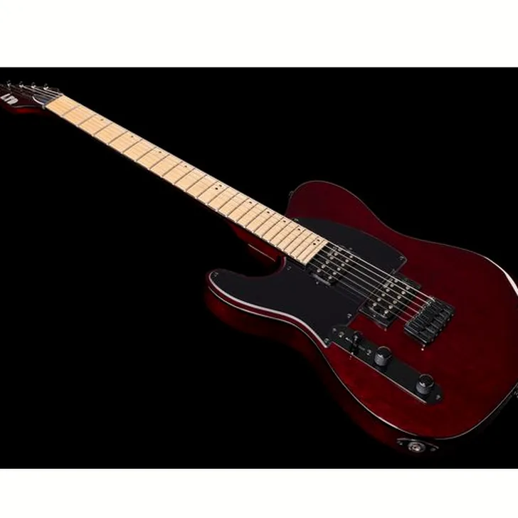 Elektrische gitaar review ESP LTD TE-200 Maple STBC LH