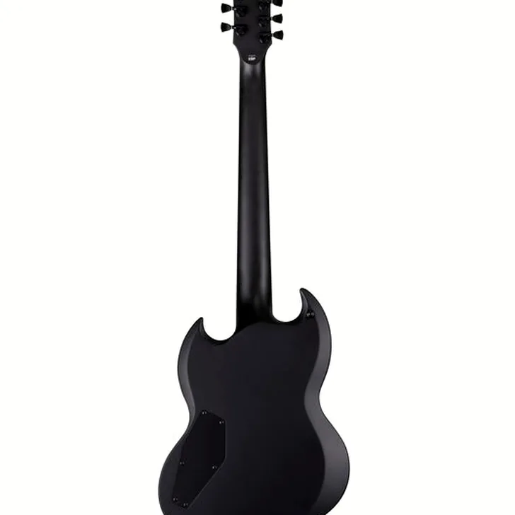 Elektrische gitaar review ESP LTD VP-7 Baritone Black Metal