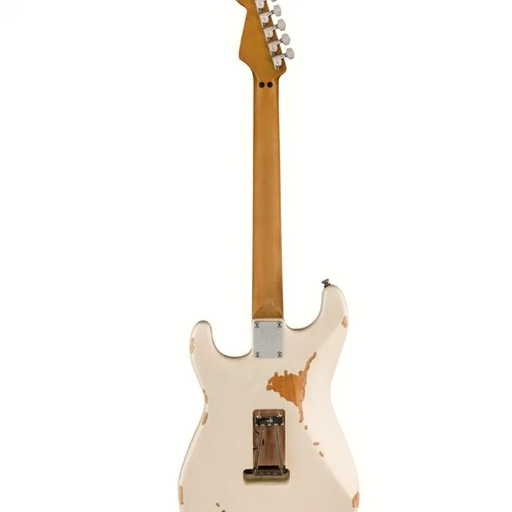 Elektrische gitaar review Evh Frankenstein Relic Maple WH